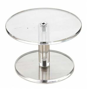 Round Display Frame Transparent Handmade Clay Man <b>Blind</b> Box Frame Cosmetic Perfume Small Pieces Acrylic Frame - Product Image 1