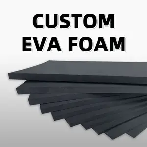 Leenol Custom Made Shockproof Fireproof Lining EVA Foam Black White Anti-static ESD EVA Foam