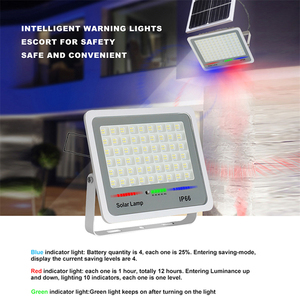 LAP Nhôm Ngoài Trời Năng Lượng Mặt Trời Powered Chống Thấm Nước Ip66 50W <span class=keywords><strong>100W</strong></span> 200W 300W Đèn <span class=keywords><strong>Led</strong></span> Ngoài Trời Năng Lượng Mặt Trời - Product Image 3