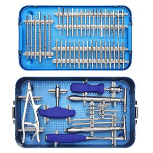 Kit Profesional de Instrumentos Quirúrgicos Dentales de Alta Calidad, Sistema de Placa Cervical, Juego de Instrumentos de Acero Inoxidable para Columna Vertebral - Product Image 2