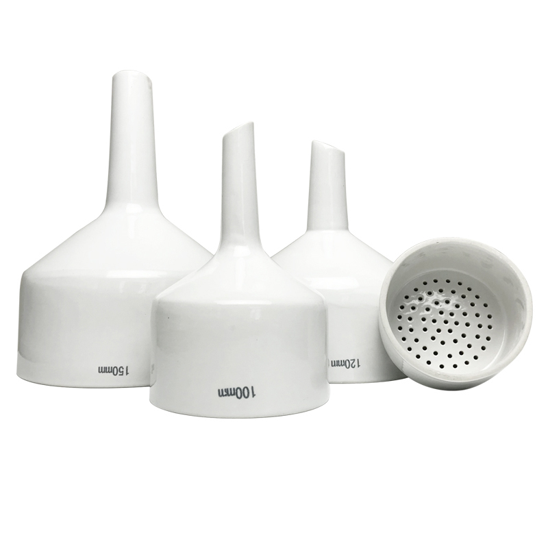 Высококачественная лабораторная фарфоровая воронка, многофункциональная Воронка бушнера, химические экспериментные материалы