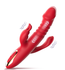 Vendita calda 3 in 1 coniglio vibratore con la spinta Dildo <span class=keywords><strong>G</strong></span> <span class=keywords><strong>Spot</strong></span> clitorideo anale stimolatore femminile masturbazione giocattolo per le donne - Product Image 1