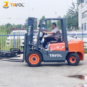 Nueva marca China 3 toneladas portátil CE EPA maquinaria de construcción granja jardín madera <span class=keywords><strong>Manual</strong></span> inteligente pequeño diésel Mini carretilla elevadora para la venta - Product Image 4