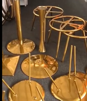 Revêtement en poudre électrostatique en chrome doré à effet super miroir pour la peinture et le caoutchouc de bateaux de meubles en métal