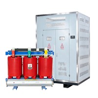 Transformateur de puissance sec à faible perte et faible bruit pour usage intérieur, modèles SCB 11kV, 13.8kV, 100kVA, 150kVA, 500kVA, 1500kVA, 2000kVA, 2500kVA