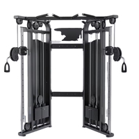 Máquina de Gimnasio Multifunción con Cable y Polea para Entrenamiento de Pecho, Piernas, Brazos y Tríceps