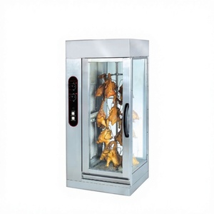 Horno Asador de Pollos Eléctrico y a Gas de Acero Inoxidable Comercial para Asar, en Venta - Product Image 1