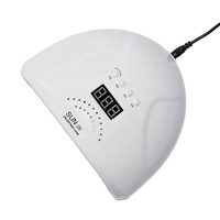 Salon de manucure à usage domestique 48W Gel polonais écran LCD sèche-ongles équipement de manucure UV LED lampe à ongles