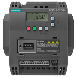 Convertidores 6SL3210-5BE31-1UV0; Convertidor de Frecuencia de Bajo Voltaje, SINAMICS V20, 3AC 400V 11kW SIN FILTRO - Product Image 1