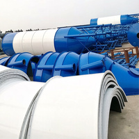 Silo Verticale Smontabile da 60t per Polveri con Sistema di Rimozione Elettrica della Polvere per Facile Spedizione in Container a Basso Costo di Trasporto