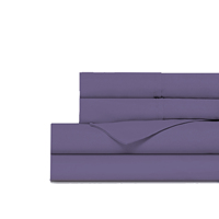 Ensemble de draps et de taies d'oreiller en fibre de bambou respirante, imperméable et douce pour un confort rafraîchissant et respectueux de la peau, sommeil éco-responsable