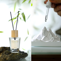 Cadeau de parfum de maison Offre Spéciale ensemble d'aromathérapie bougie parfumée aux huiles essentielles de luxe diffuseur de roseaux ensemble cadeau avec emballage cadeau