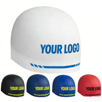Gorros de Natación Deportivos de Silicona, con el Mismo Molde, Personalizados en 3D, Suaves, para Reducir la Resistencia al Agua