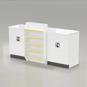 Mostrador <span class=keywords><strong>de</strong></span> Caja para Tienda <span class=keywords><strong>de</strong></span> Conveniencia Hyper Hub HB-SY-02, Diseño Moderno y Minimalista, Mostrador <span class=keywords><strong>de</strong></span> Recepción, Vitrina <span class=keywords><strong>de</strong></span> Acero, Ecológico - Product Image 4