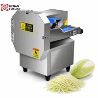 Commerciële multifunctionele fruit- en groentesnijmachine voor snijden, diceren, julienne snijden en raspen