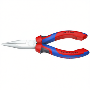 Alicates de punta larga Knipex 30 25 160 Cromo Vanadio Hechos en Alemania - Product Image 1