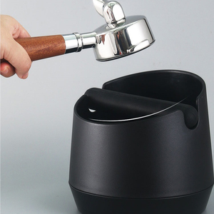 Boîte à café expresso grande capacité avec barre de frappe amovible et base antidérapante pour accessoires de machine à café à domicile et au bureau - Product Image 6