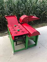 Machine combinée décortiqueuse et égreneuse de maïs pour l'alimentation des volailles et la production de céréales