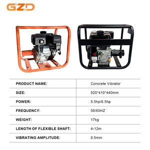 GZD Hocheffizienter Betonvibrator 5,5 PS Benzinbetriebener Interner Betonvibrator für Bauarbeiten - Product Image 3