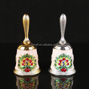 FS fabbrica artigianale fatta a mano anello per la prima educazione campanello da tavola cibo campana di natale - Product Image 3