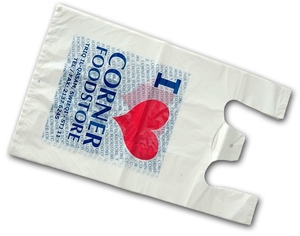 ถุงพลาสติกสำหรับตัดตายขอขอบคุณผู้ให้บริการช้อปปิ้งถุงบรรจุภัณฑ์แบบ LDPE พิมพ์โลโก้ตามสั่ง - Product Image 5