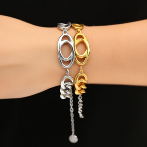 E495-B300-0188JG สร้อยข้อมือแฟชั่นแบบโซ่และแบบเชื่อมต่อ - Product Image 3