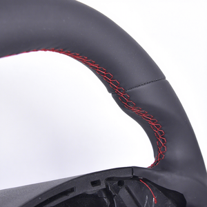 Volante de Cuero Completo con Luces LED Personalizadas para C7 - Product Image 3