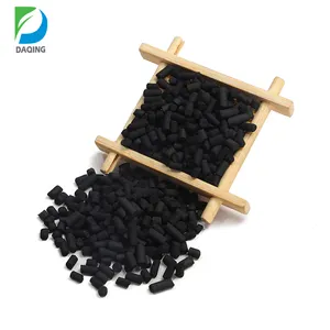 Compressive Strength 103 F IV 800 Mg Per G 4MM Carbon Activated Pellet For Water Purification