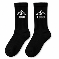 Chaussettes de sport longues en coton écologique épaissies pour l'hiver, absorbant la transpiration, idéales pour l'extérieur