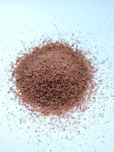 Natural Red 30/60 20/40 Mesh Red Garnet Sand Sandblasting Metal Abrasive For Industrial