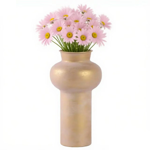 Phong Cách Hiện Đại Cao Kim Loại Vòng Bụng Bình Làm Bằng Tay Thanh Lịch Hoa Cưới Vàng Bảng Bình Cho Khách Sạn Phòng Ngủ Trang Trí Nội Thất Sắt - Product Image 2