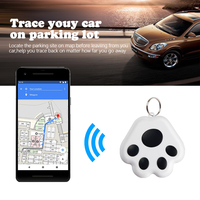 Détecteur GPS intelligent sans fil Accessoires de suivi de collier Tracker Pet Tracer Smart Anti Lost Keychain Locator GPS Kids Alarm Tag