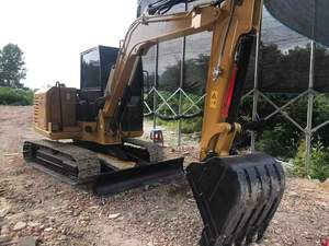 Mini-excavatrice hydraulique d'occasion, petite Caterpillar CAT 306D, équipement de construction compact, pompe Caterpillar - Product Image 4