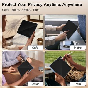 360 °   Protection d'écran anti-espion pour <span class=keywords><strong>iPad</strong></span> Mini 7ème génération (A17 <span class=keywords><strong>Pro</strong></span>) 2024 / Mini 6ème génération 8,3 pouces 2021, film en verre trempé - Product Image 4