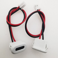 Connecteur USB étanche de type USB-C à 2 broches Compression directe Base femelle Prise femelle Interface de chargement