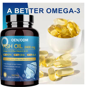 Omega-3 visolie softgel <span class=keywords><strong>capsules</strong></span> 1350mg vitamine, halal, volwassen supplement, antioxidant, gepersonaliseerde smaak, 36 maanden houdbaarheid - Product Image 4