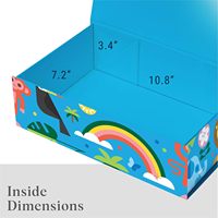 Boîte magnétique personnalisée avec logo créatif pour l'emballage de livres éducatifs pour enfants, jouets, impression, boîtes cadeaux en carton rigide