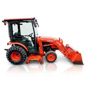 Kubota Wheel Tractor B2650HSDC Orange 4x4 Diesel Engine Used Tractor - Product Image 1