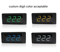 Mini bureau Portable 1 pouce 3 chiffres LED compteur de personnes numérique compteur électronique 999 jours compte à rebours avec télécommande