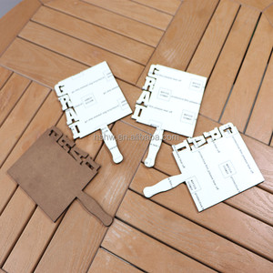 MDFSUB nuovi prodotti MDF Memorial GRAD Photo Gifts Wood Graduation Sublimation Paddle Fan Board Blanks per la creazione di artigianato fai da te - Product Image 2