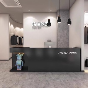 Công ty hiện đại đơn giản quầy lễ tân quầy lễ tân Thẩm mỹ viện bàn thu ngân sảnh khách sạn dịch vụ chào đón bàn tư vấn - Product Image 6