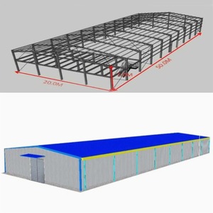 Nave Industrial Prefabricada <span class=keywords><strong>de</strong></span> Acero, Galvanizada en Caliente, Estructura Resistente, Construcción Rápida - Product Image 6