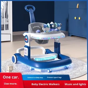 Marche-bébé pour garçons et filles, anti-basculement, peut être utilisé comme siège ou chariot à pousser, portable pour enfants - Product Image 3