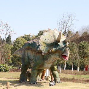 Dinosaurio <span class=keywords><strong>Animatrónico</strong></span> Robótico de Silicona Personalizado de Dino City para Parques Temáticos y Escuelas - Uso Interior/Exterior - Product Image 6