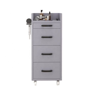 Chariot de Salon de Coiffure en Bois Moderne et Simple de Haute Qualité avec 4 Roues pour Mobilier Commercial de Salon – Vente en Gros - Product Image 6