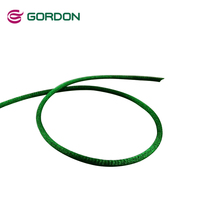 Cordón de poliéster Gordon Ribbons al por mayor, de 2 mm, de colores mezclados, tipo cola de rata, para nudos chinos, trenzado, para macramé, cinta de alta intensidad de color