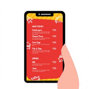 แอปมือถือสั่งอาหารผ่าน QR Code |   การสั่งอาหารแบบไร้สัมผัสในร้านอาหาร |   เมนูดิจิทัล |   การสั่งอาหารแบบโต๊ะ |   แอนดรอยด์และไอโอเอส - Product Image 1