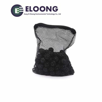 Billes filtrantes en plastique PP Bio-ball 36/46/56/76mm pour aquarium, aquaculture, biofiltration des eaux usées