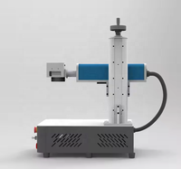 Petite machine de gravure YHS, gravure au laser sur métal et plastique, 20w 30w 50w, machine de marquage au laser à fibre portable pour acrylique