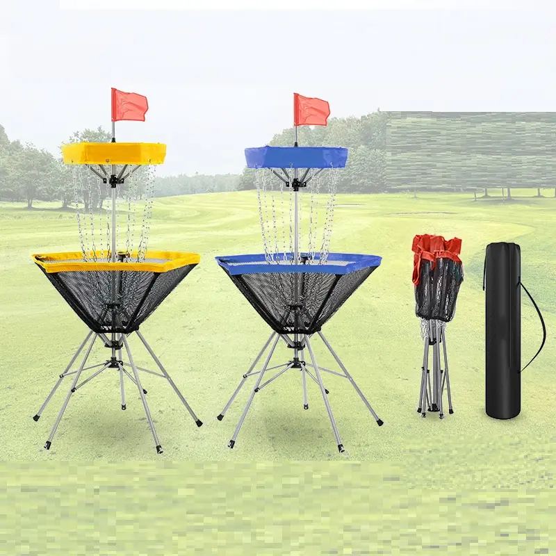 Tragbarer leichter Disc Golf Basket Disc Golf Trainingskorb Golf Unisex Erwachsene